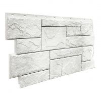 Фасадные панели (цокольный сайдинг) коллекция Камень Природный - Жемчужный Фасадные панели (цокольный сайдинг) коллекция Камень Природный - Жемчужный