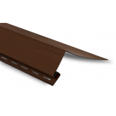 Широкая околооконная планка - Коричневая