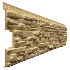Фасадные панели - серия LUX ROCKY под камень Арахис
