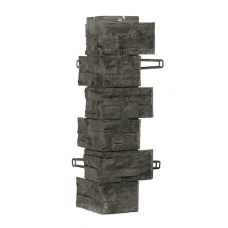 Угол для цокольного сайдинга Скалистый камень - Квебек от производителя  Royal Stone по цене 785 р