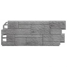 Фасадные панели (цокольный сайдинг) Песчаник Светло-Серый