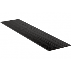 Фиброцементный сайдинг Одноцветный 190х3000х8мм КС 85 Глубокий чёрный от производителя  Фибростар по цене 1 100 р