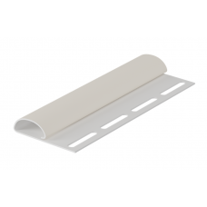 Финишная планка для сайдинга Элит, белая от производителя   по цене 300 р