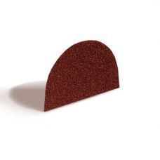 Заглушка конька полукруглого Красный от производителя  Metrotile по цене 480 р