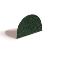Заглушка конька полукруглого Зеленый от производителя  Metrotile по цене 480 р