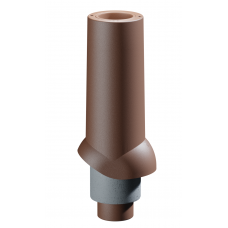 Труба ИЗЛ-125/700 Светло-коричневый (RAL8017) от производителя  Docke по цене 4 310 р