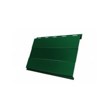 Металлический сайдинг Вертикаль (prof) 0,5 Satin RAL 6005 Зеленый мох от производителя  Grand Line по цене 863 р