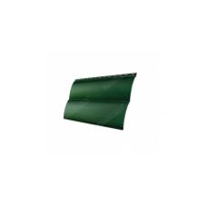 Металлический сайдинг Блок-хаус new 0,45 PE RAL 6005 Зеленый мох