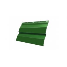 Металлический сайдинг Корабельная Доска 0,45 PE RAL 6002 Лиственно-зеленый от производителя  Grand Line по цене 725 р
