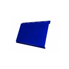 Металлический сайдинг Вертикаль (classic) 0,45 PE RAL 5002 Ультрамариново-синий