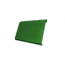 Металлический сайдинг Вертикаль (classic) 0,45 PE RAL 6002 Лиственно-зеленый