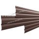 Металлический сайдинг МП СК-14х226 (ПЭ-01-8017-0.45) Коричневый шоколад