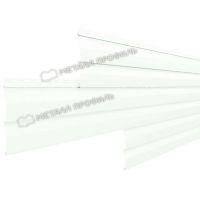 Металлический сайдинг МП СК-14х226 (ПЭ-01-9003-0.4) Белый