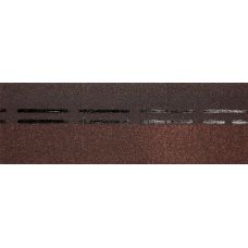 Коньково-карнизная черепица PIE STANDARD - Коричневый