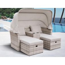 Комплект мебели плетеной из иск. ротанга AFM-330G Grey от производителя  Afina по цене 97 050 р