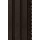 Сайдинг Timberblock Фасадная Рейка Орех тёмный