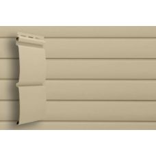 Виниловый сайдинг классик D4.8 Блокхаус - Бежевый от производителя  Grand Line по цене 358 р