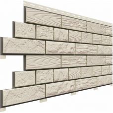 Цокольный сайдинг коллекция Кирпич Москва — Мраморный от производителя  Доломит по цене 465 р