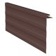 J-фаска ( ветровая, карнизная планка ) коричневая для винилового сайдинга J-фаска ( ветровая, карнизная планка ) коричневая для винилового сайдинга