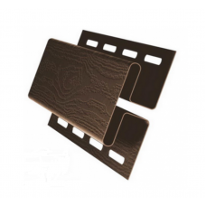 H-профиль (соединительная планка) коричневый для винилового сайдинга , 3,05м от производителя  Россия по цене 600 р