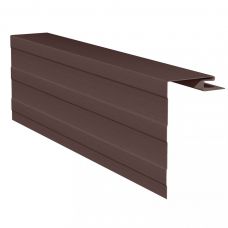 Приоконная планка (околооконный профиль) коричневый для сайдинга от производителя  Россия по цене 720 р