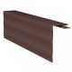 Приоконная планка (околооконный профиль) коричневый для сайдинга Приоконная планка (околооконный профиль) коричневый для сайдинга