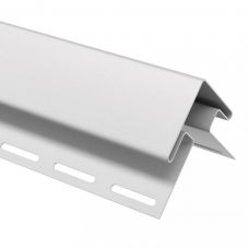 Внешний (наружный) угол белый для сайдинга от производителя  Россия по цене 610 р