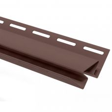Внутренний угол коричневый для винилового сайдинга от производителя  Россия по цене 580 р