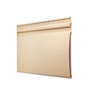 Виниловый сайдинг - Оцилиндрованный брус (под бревно), Бежевый Виниловый сайдинг - Оцилиндрованный брус (под бревно), Бежевый