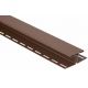 Н-профиль Люкс Крашенный, T-18, ВН, Тёмный Орех Н-профиль Люкс Крашенный, T-18, ВН, Тёмный Орех