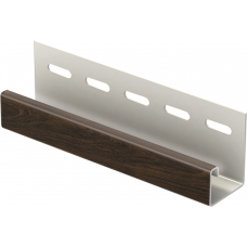 J-планка к Софиту PRO Тёмный орех