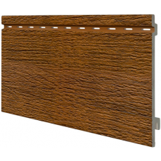 Виниловый сайдинг панель одинарная Kerrafront Wood Design - Golden Oak
