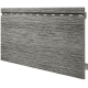 Виниловый сайдинг панель одинарная Kerrafront Wood Design - Silver Grey