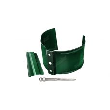 Кронштейн трубы (на кирпич) Зеленый (RAL 6005) от производителя  МеталлПрофиль по цене 329 р