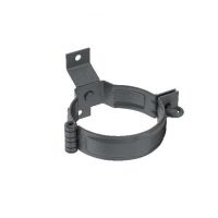 Декоративный хомут трубы под дерево с комплектом крепления RR 23 Маренго matt 150/100 Декоративный хомут трубы под дерево с комплектом крепления RR 23 Маренго matt 150/100