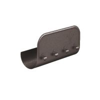 Ограничитель перелива прямой RR 32 Тёмно-коричневый matt 150/100 Ограничитель перелива прямой RR 32 Тёмно-коричневый matt 150/100