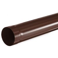 Труба водосточная RAL 8017 Тёмно Коричневый 1.00м 125/90 Труба водосточная RAL 8017 Тёмно Коричневый 1.00м 125/90