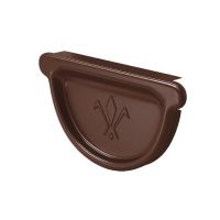 Заглушка универсальная с резиновым уплотнителем RAL 8017 Коричневый 125/90 Заглушка универсальная с резиновым уплотнителем RAL 8017 Коричневый 125/90