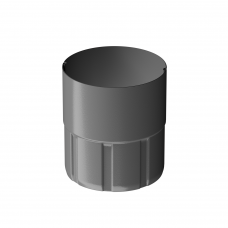 Муфта соединительная ГРАФИТ (RAL 7024) от производителя  Docke по цене 742 р